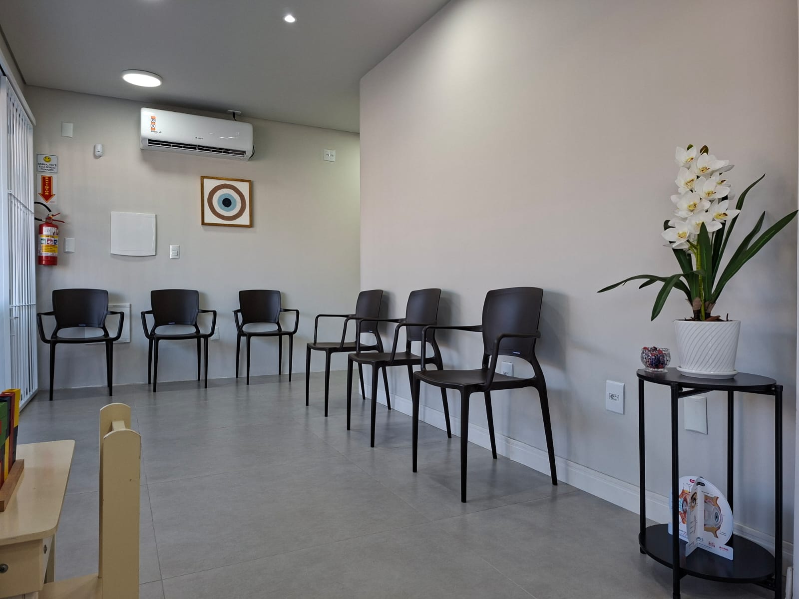 Sala de espera Garopaba